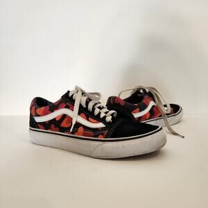 VANS OFF THE WALL Valentine Hearts Old Skool Suede Canvas Low Top Sneaker Unisex